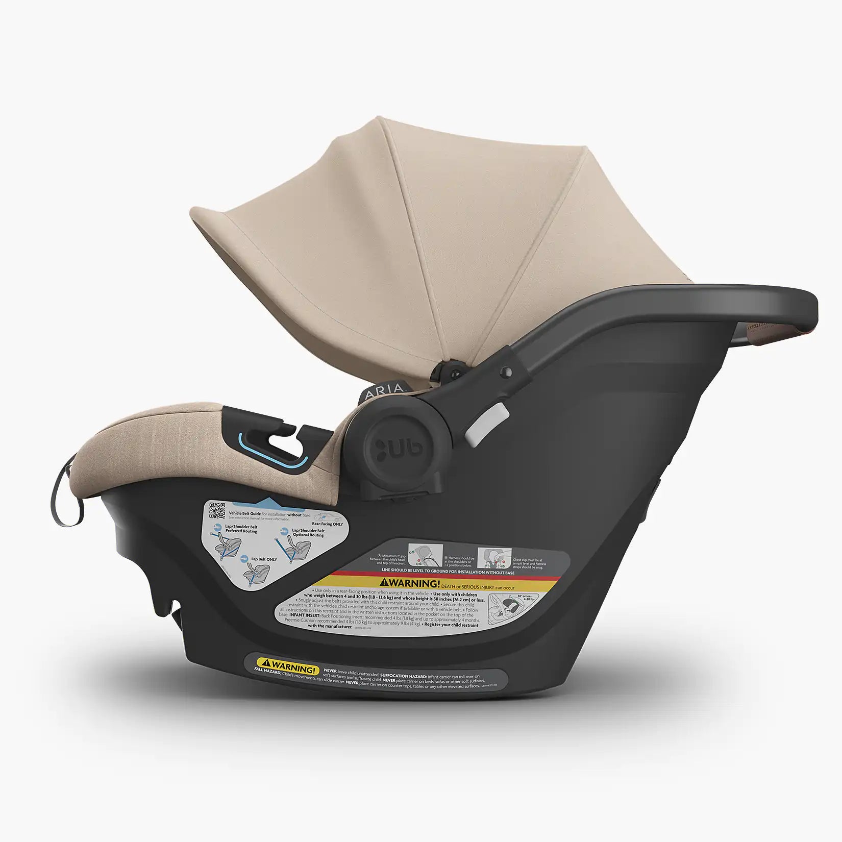UPPAbaby Vista V2 + Aria Travel System - Declan (Oat Melange)