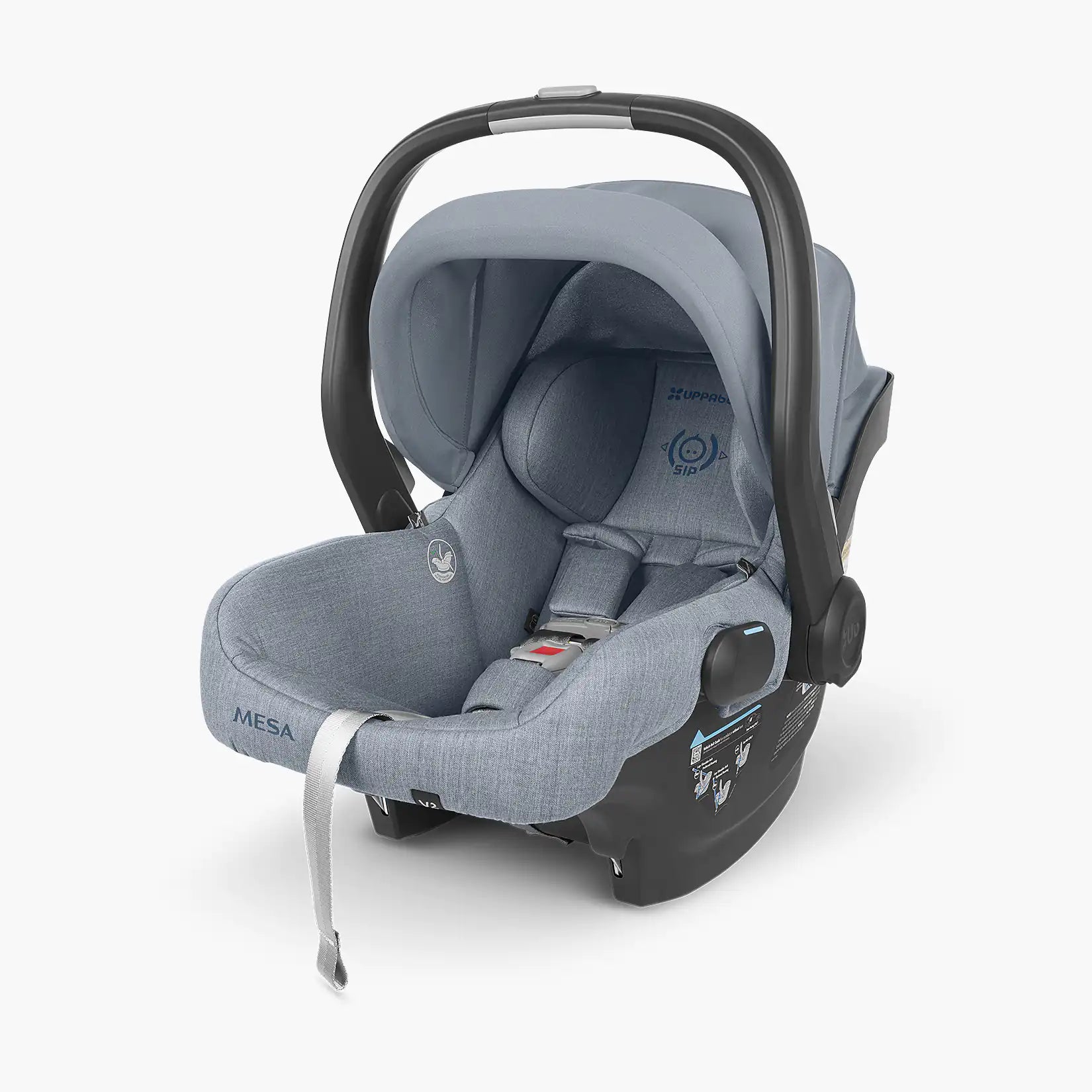 UPPAbaby Mesa V2 Lightweight Infant Car Seat - Gregory (Merino Wool/Blue Melange)