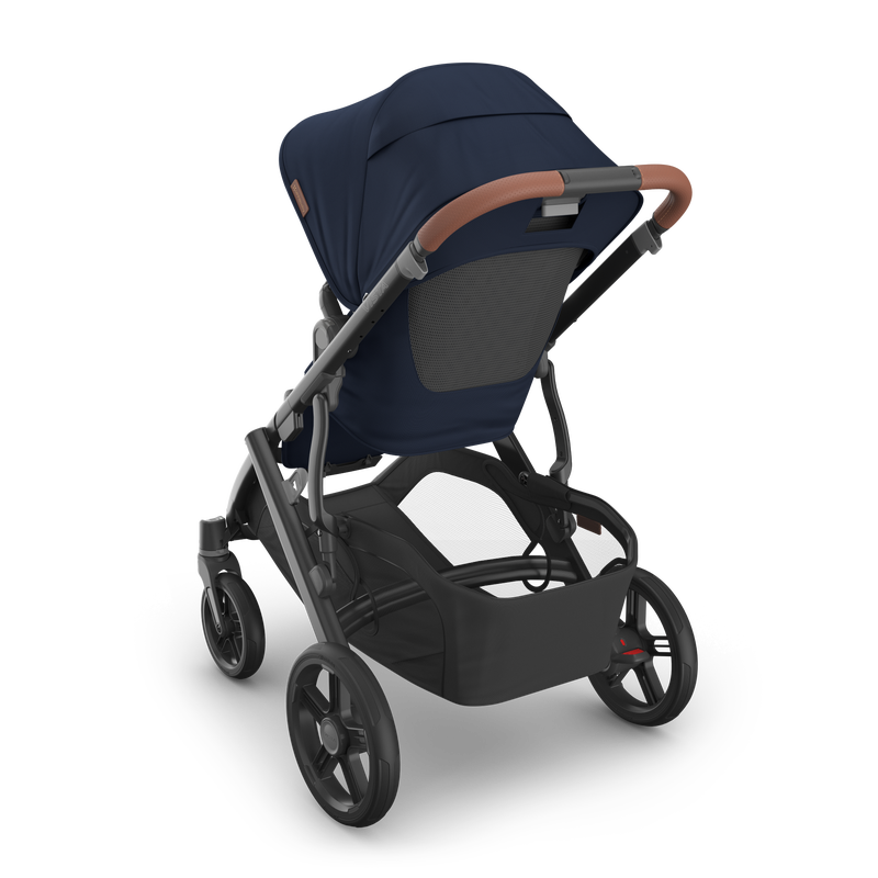 UPPAbaby Vista V3 Stroller - Noa (Navy / Carbon Frame / Saddle Leather)