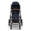 UPPAbaby Vista V3 Stroller - Noa (Navy / Carbon Frame / Saddle Leather)