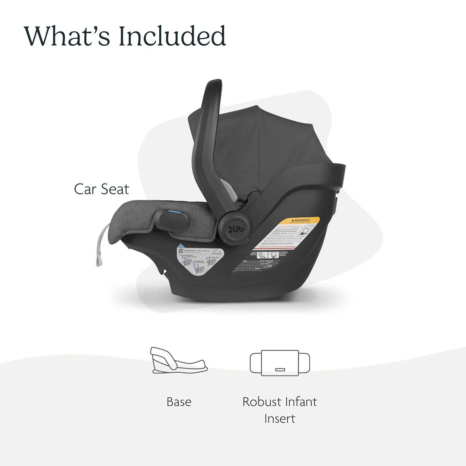 UPPAbaby Vista V2 + Mesa V2 Travel System Bundle - Greyson (Charcoal Melange)