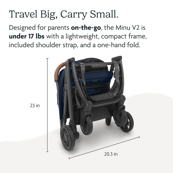 Uppababy Minu Best Pram For Travelling Overseas UPPAbaby MINU V2