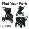 BOB Wayfinder Jogging Stroller - Storm