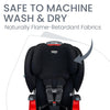 Britax Grow With You ClickTight Harness Booster Car Seat - Black Contour