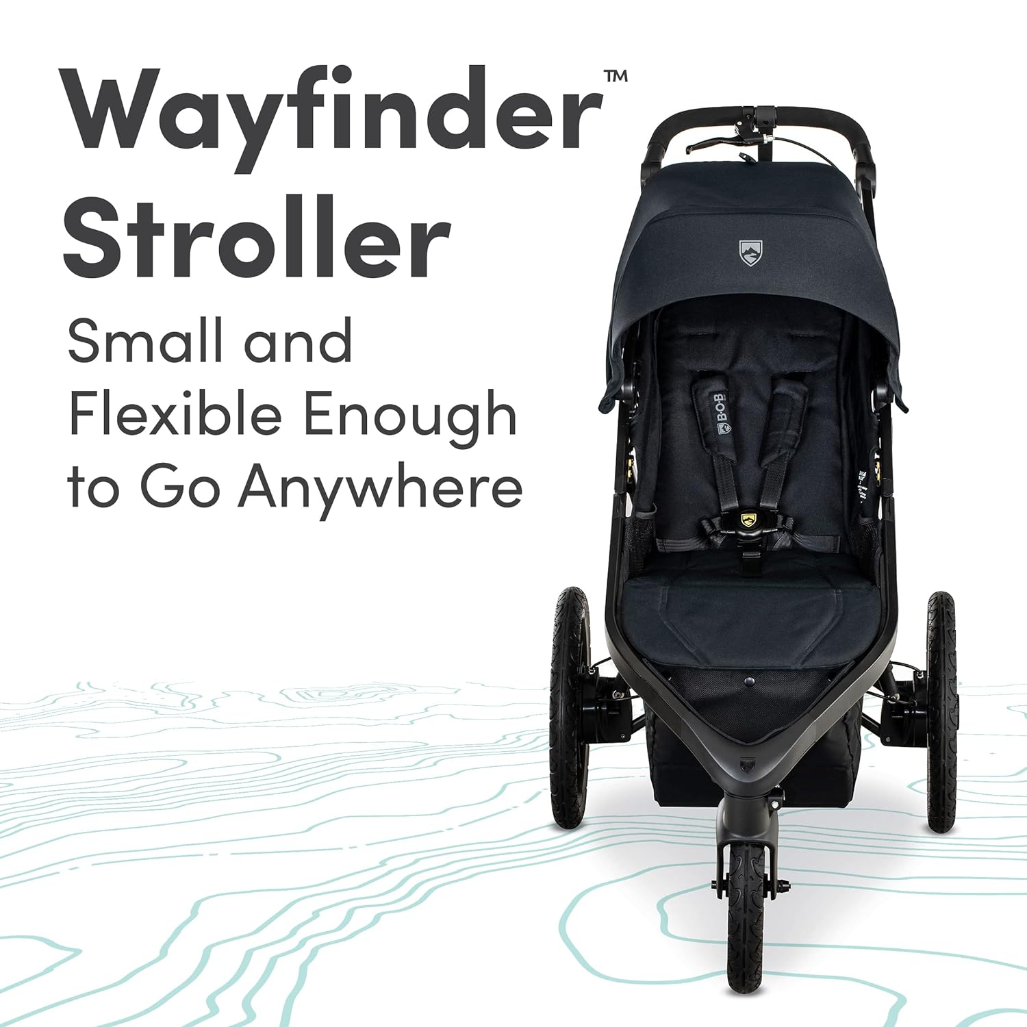 BOB Wayfinder Jogging Stroller - Nightfall