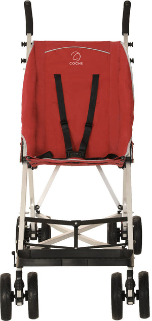 Coche XL Lightweight Special Needs Stroller/Transport Chair, Red