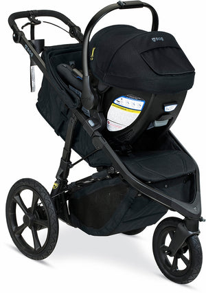 BOB Gear Wayfinder Travel System, Infant Car Seat and Stroller Combo, Nightfall