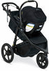 BOB Gear Wayfinder Travel System, Infant Car Seat and Stroller Combo, Nightfall