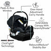BOB Gear Wayfinder Travel System, Infant Car Seat and Stroller Combo, Nightfall
