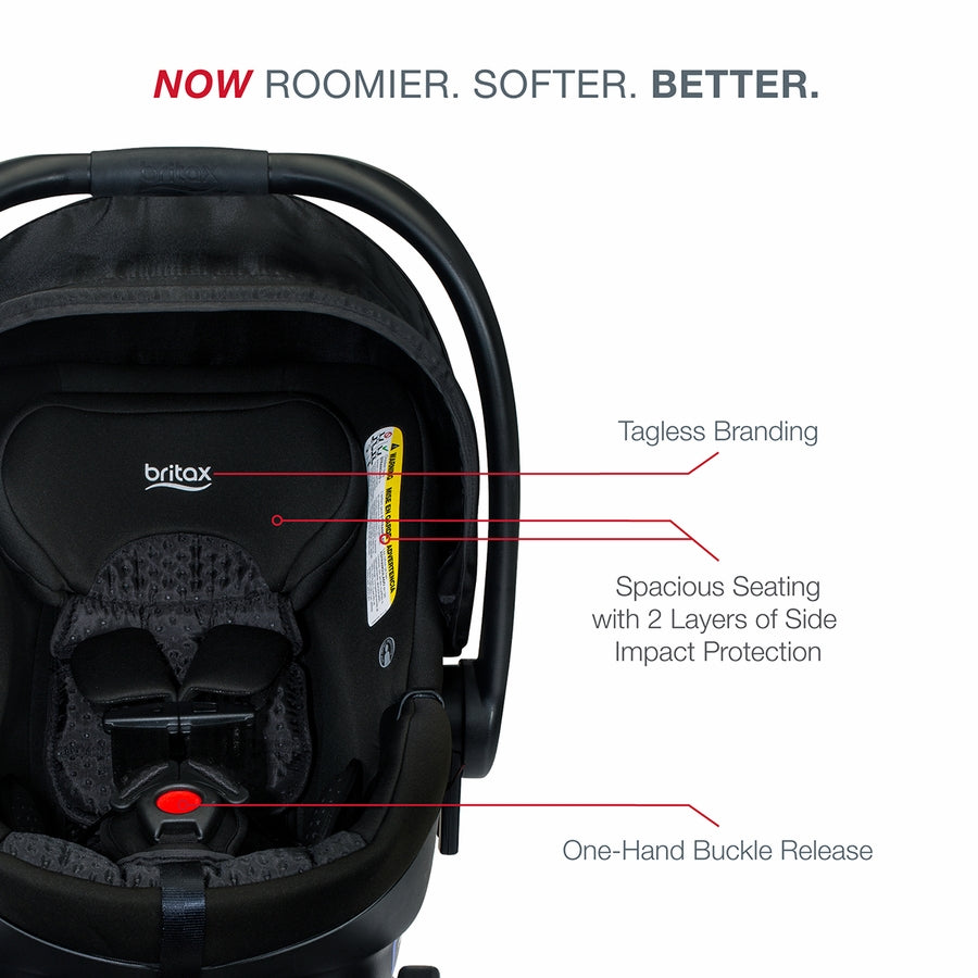 Britax B-Free/B-Safe Gen2 FlexFit Travel System - Midnight