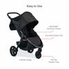 Britax B-Free/B-Safe Gen2 FlexFit Travel System - Midnight
