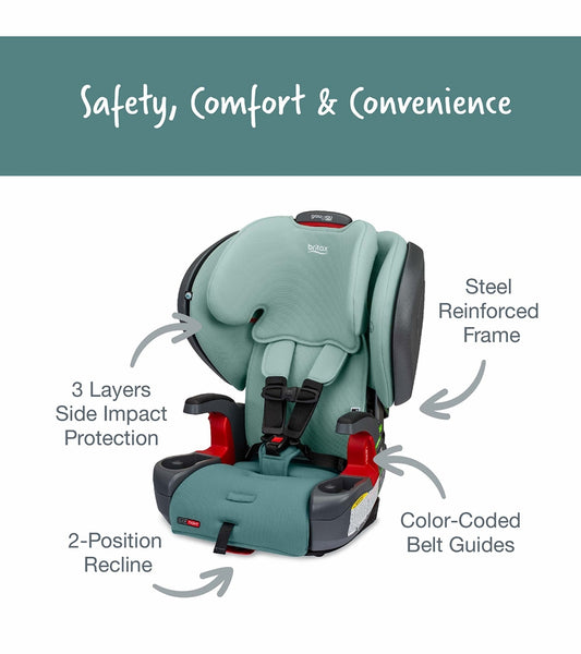 britax reclining booster seat Britax Grow With You ClickTight PLUS Harness Booster Car Seat