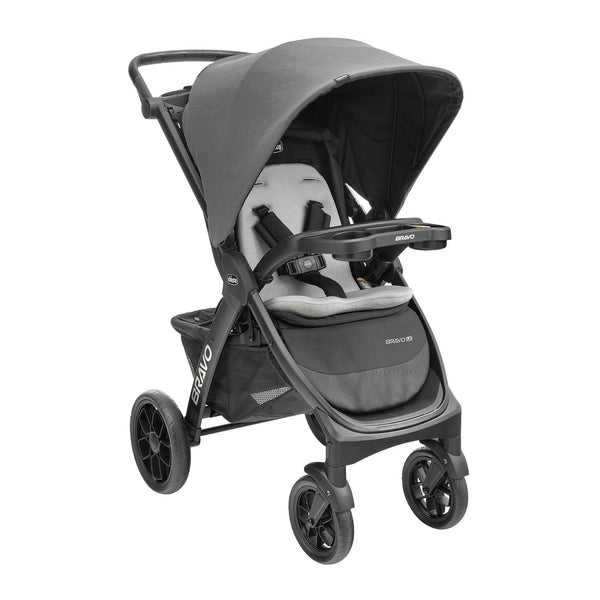 Chicco Bravo LE ClearTex Quick Fold Stroller Pewter Capitalkidz