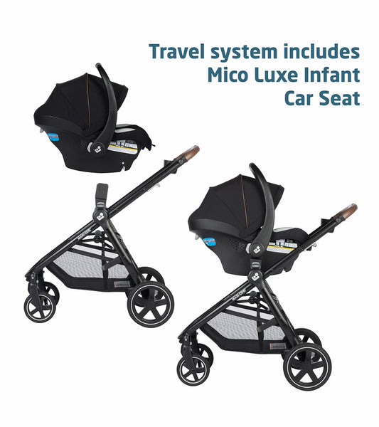 maxi cosi zelia black Maxi-Cosi 2026 Zelia 2 Luxe 5-in-1 Modular Travel System
