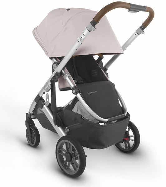 UPPAbaby Cruz V2 Stroller Alice Dusty PINK Silver Saddle Leather Capitalkidz