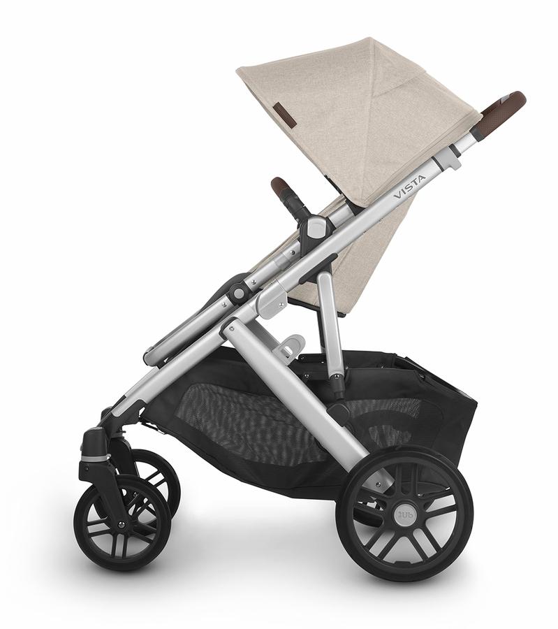 UPPAbaby Vista V2 + Bassinet + Mesa V2 Travel System Bundle - Declan / Jake (Oat Melange/Charcoal Black)