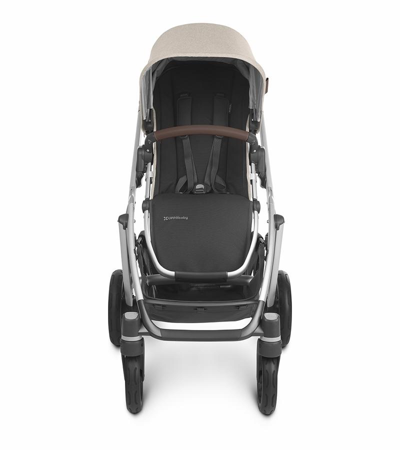 UPPAbaby Vista V2 + Bassinet + Mesa V2 Travel System Bundle - Declan / Jake (Oat Melange/Charcoal Black)