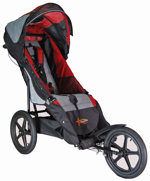 axiom jogging stroller Adaptive Star Improv Axiom Push Chair, Red / Improv 2