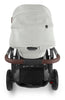 UPPAbaby Vista V2 Stroller & Bassinet - Anthony (White and Grey Chenille/Carbon/Chestnut Leather)