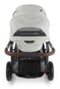 UPPAbaby Vista V2 Stroller & Bassinet - Anthony (White and Grey Chenille/Carbon/Chestnut Leather)