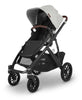 UPPAbaby Vista V2 Stroller - Anthony (White and Grey Chenille/Carbon/Chestnut Leather) (Open Box - NEW)