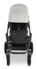 UPPAbaby Vista V2 Stroller & Bassinet - Anthony (White and Grey Chenille/Carbon/Chestnut Leather)