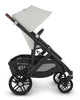 UPPAbaby Vista V2 Stroller - Anthony (White and Grey Chenille/Carbon/Chestnut Leather) (Open Box - NEW)