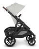 UPPAbaby Vista V2 Stroller & Bassinet - Anthony (White and Grey Chenille/Carbon/Chestnut Leather)