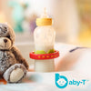 Baby-T is Baby's 1st MP3, Multi-use Bracelet, Teether, Music Player, Voice Recorder and Baby Bottle Holder, safe for all ages 0-48 months,