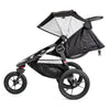 Baby Jogger Summit X3 Single Stroller, Black/Gray
