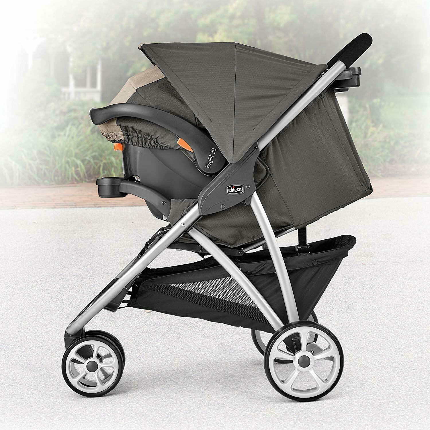 Chicco Viaro Travel System in Black