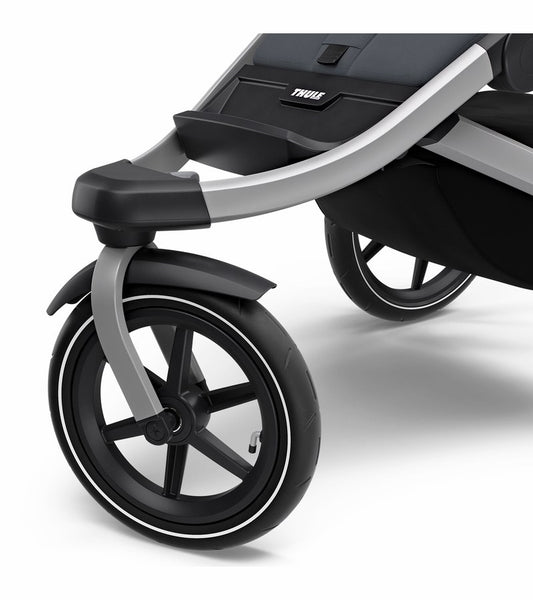 thule stroller front wheel wobble Thule Urban Glide 2 Jogging Stroller, Dark Shadow