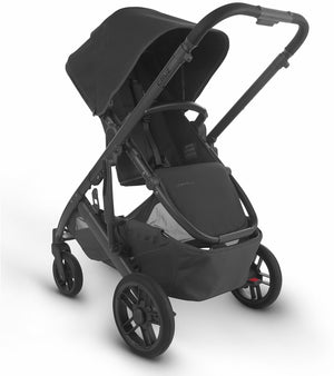 UPPAbaby Cruz V2 Stroller - Jake (Black/Carbon/Black Leather) NEW (open box)