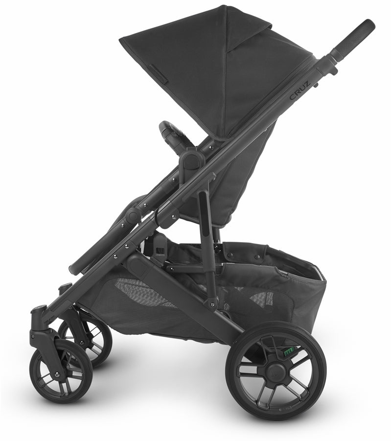 UPPAbaby Cruz V2 Stroller - Jake (Black/Carbon/Black Leather) NEW (open box)