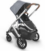 UPPAbaby Vista V2 Stroller & Bassinet - Gregory (Blue Melange/Silver/Saddle Leather)