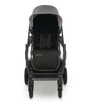 UPPAbaby Cruz V2 Stroller - Greyson (Charcoal Melange/Carbon/Saddle Leather)