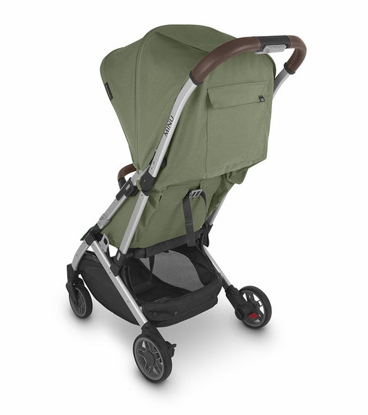 UPPAbaby Minu V2 Compact Stroller Emelia Sage Melange Silver