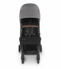 UPPAbaby Minu V2 Compact Stroller - Greyson (Charcoal Melange/Carbon/Saddle Leather)