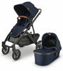 UPPAbaby Vista V2 Stroller & Bassinet  - Noa (Navy/Carbon/Saddle Leather)