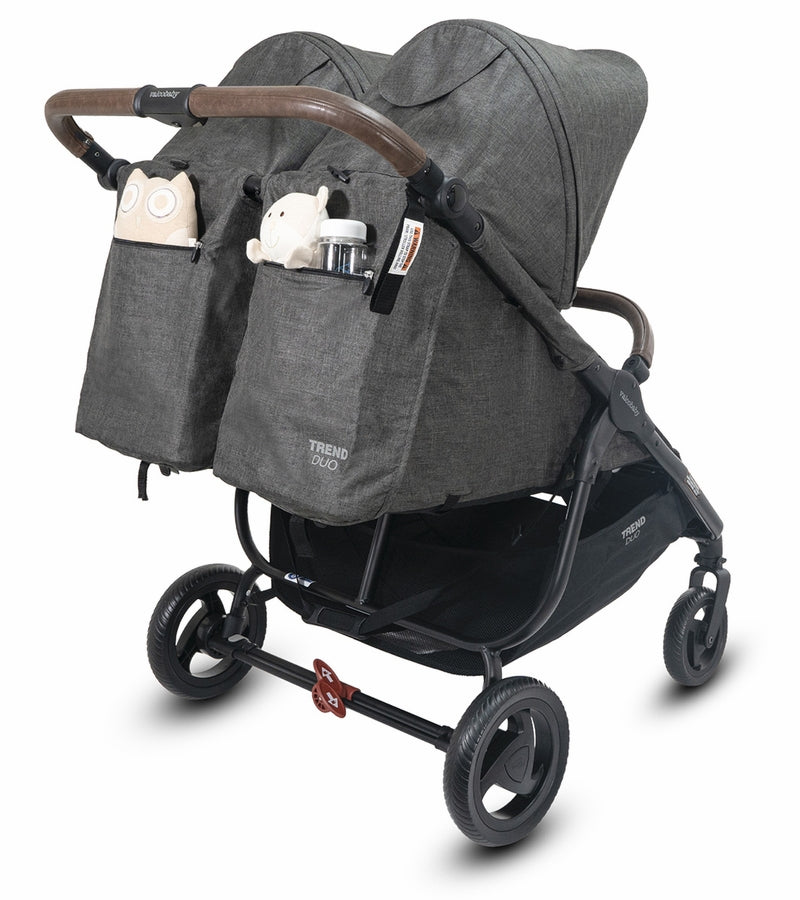 Valco Baby Duo Trend Double Stroller - Charcoal