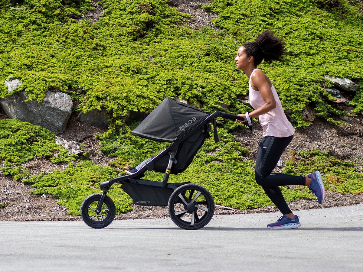 BOB Alterrain Pro jogging stroller in performance setting