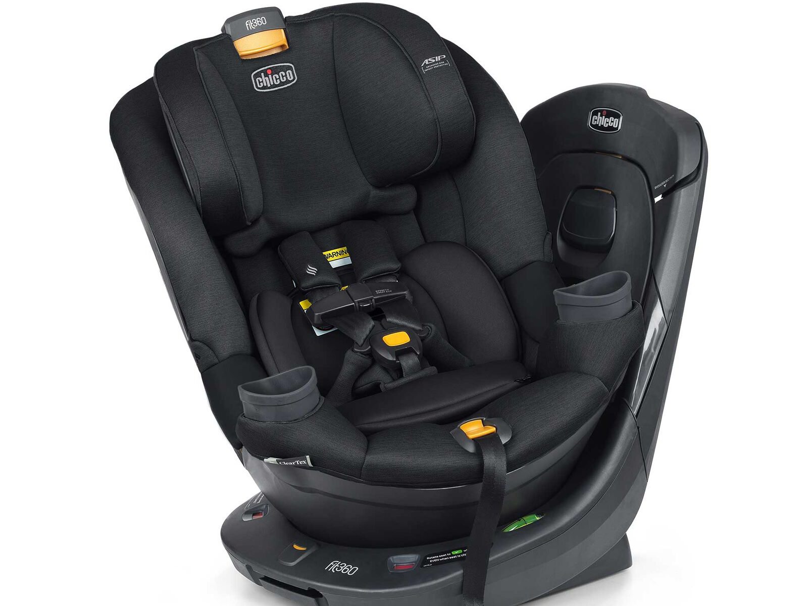 Chicco Fit360 ClearTex rotating convertible car seat