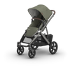 UPPAbaby Vista V3 Full-Size Stroller - Evelyn (Meadow Green / Graphite Frame / Chestnut Leather)