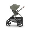 UPPAbaby Vista V3 Stroller + Bassinet V3 Bundle - Evelyn (Meadow Green / Graphite Frame / Chestnut Leather)