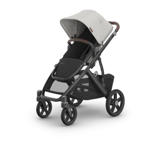 UPPAbaby Vista V3 Stroller + Bassinet V3 Bundle - Savannah (Pearl Gray Jacquard)