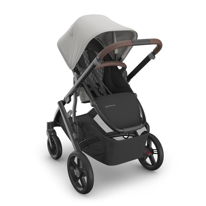 UPPAbaby Vista V3 Stroller + Bassinet V3 Bundle - Savannah (Pearl Gray Jacquard)