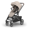 UPPAbaby Cruz V3 Stroller - Ada (Sandstone Melange / Carbon Frame / Chestnut Leather)