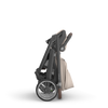 UPPAbaby Cruz V3 Stroller - Ada (Sandstone Melange / Carbon Frame / Chestnut Leather)