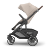 UPPAbaby Cruz V3 Stroller - Ada (Sandstone Melange / Carbon Frame / Chestnut Leather)