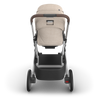 UPPAbaby Cruz V3 Stroller - Declan (Oat Melange / Silver Frame / Chestnut Leather)